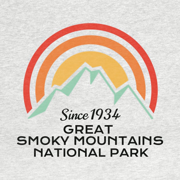 Great Smoky Mountains National Park Retro by roamfree